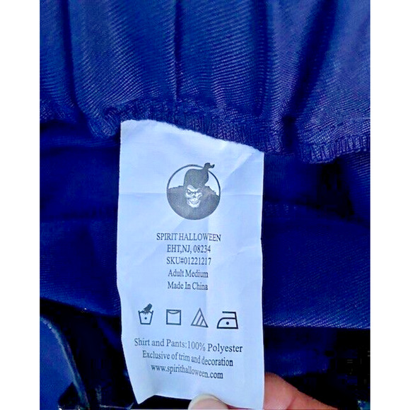 Halloween Police Officer Cop Uniform Costume Size Medium From Spirit - Picture 7 of 16